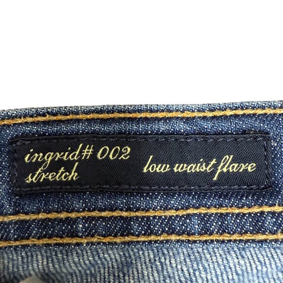 Women's CITIZENS OF HUMANITY Ingrid #002 Stretch Low Waist Flare Jeans | Size 29 - Picture 5 of 13